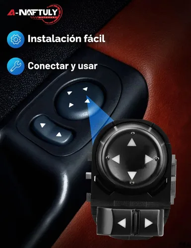 Vista 4 de Interruptor de espejo eléctrico para Chevy Silverado GMC Sierra 1500 2007