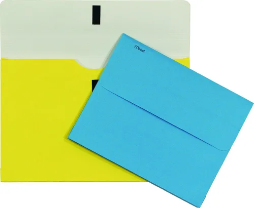 Vista 2 de Mead Brite Wallet Letter File, 8 1/2 x 11 pulgadas (35362) (el color puede variar)