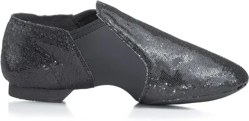 Vista 5 de Double Platinum Womens Glitter Jazz Shoes