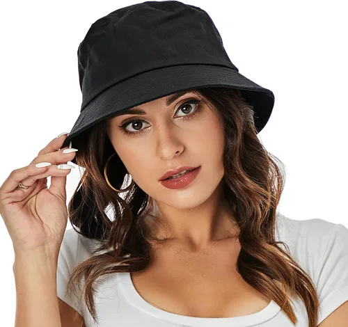 Vista 5 de Umeepar Paquete de 2 sombreros de algodón unisex para hombre y mujer