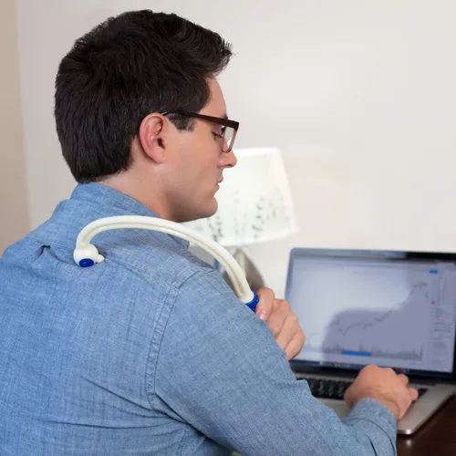 Vista 7 de Body Back Buddy - Elegible por la FSA fabricado en Estados Unidos, paquete clásico y pequeño, herramienta de masaje de punto de activación de cuerpo