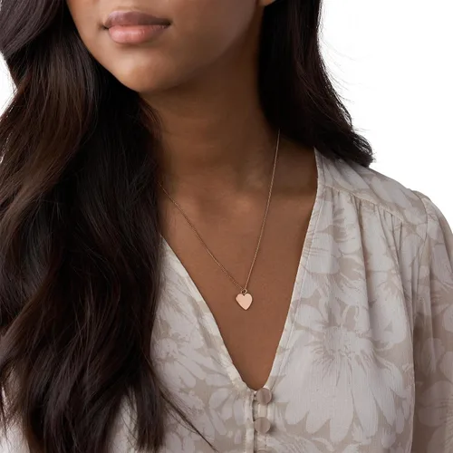 Vista 9 de Fossil Virginia - Reloj de cuarzo de acero inoxidable con detalles de cristal para mujer, Virginia - ES3282