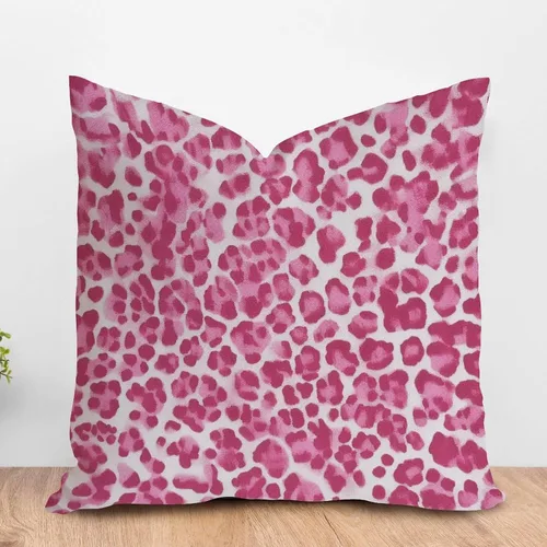 Vista 67 de ArogGeld Fundas de cojín con estampado de guepardo rosa intenso, funda de cojín de doble cara con cremallera para sofá de oficina, silla de A-16