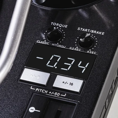 Vista 6 de Reloop AMS-RP-8000 RP-8000 - Tocadiscos híbridos avanzados de par con accionamiento directo de par superior, color negro