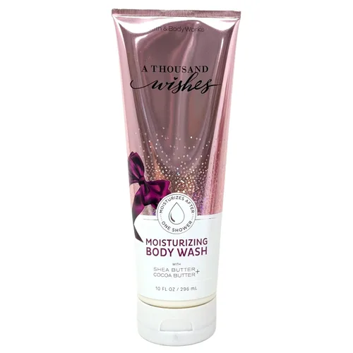 Vista 4 de A THOUSAND WISHES - Juego de regalo de lujo de 5 piezas, incluye niebla de fragancia fina, crema corporal de hidratación definitiva, gel de baño