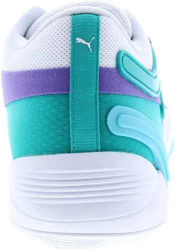 Vista 7 de PUMA Hombres TRC Blaze Court Baloncesto Zapatillas - Blanco