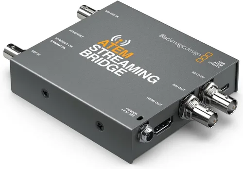 Vista 3 de Blackmagic Design ATEM Streaming Bridge
