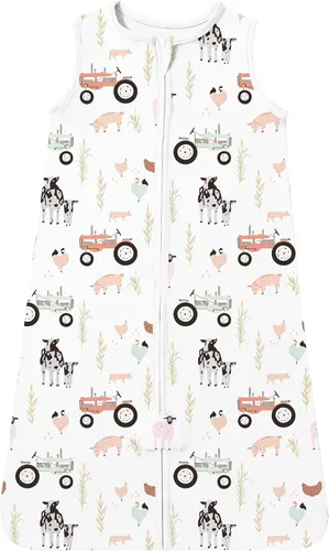 Vista 34 de TotAha Toddler Sleep Sack 2T-4T 0.5 TOG Wearable Blanket Sleeping Bag Safari de África