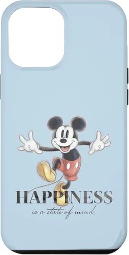Vista 26 de Disney 100 aniversario Mickey Mouse D100 Quote Happiness Case para iPhone 17