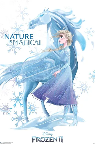 Vista 9 de Trends International Disney Frozen 2 - Póster de pared Nokk, 22.375 x 34 pulgadas, paquete de póster y clip