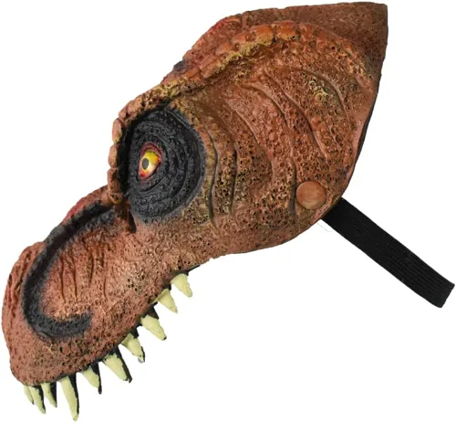 Vista 4 de Máscara de dinosaurio de espuma accesorio para disfraz