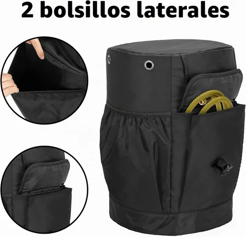 Vista 4 de SAMDEW Cubierta de tanque de propano para exteriores de 20 libras