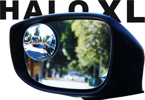 Vista 7 de Safe View Company - Espejos de punto ciego para automóviles, cambia de carril con confianza, hechos de vidrio convexo real, de larga duración, fácil