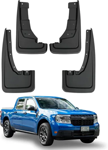 Vista 9 de Tecoom Truck Mud Flaps Fit for Chevy Silverado 1500 2500 HD 3500 HD 2007-13