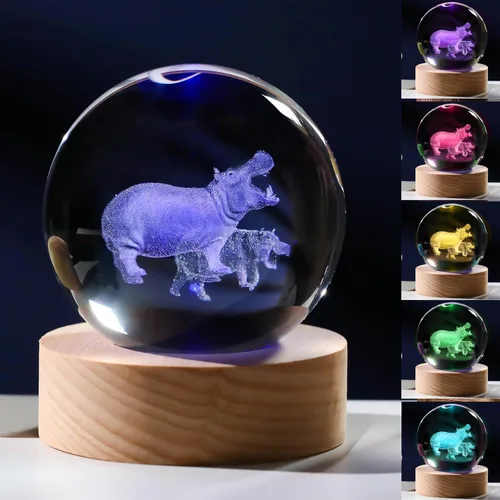 Vista 8 de Regalos de Tortuga Marina 3D para Mujeres, Bola de Cristal de 60mm - Figuras de Tortuga Marina Decoración de Vidrio Animales Figurina Decoración