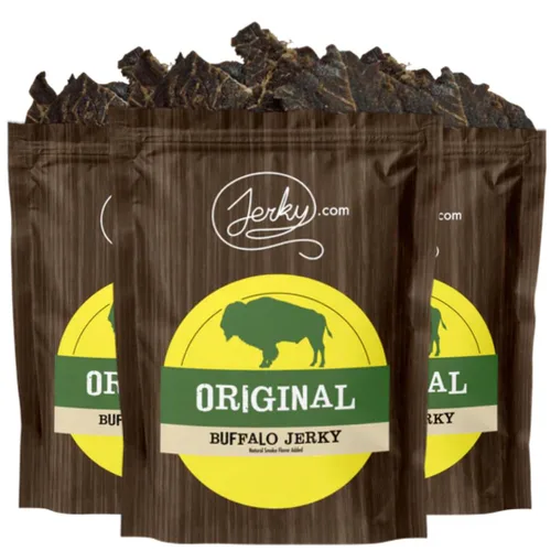Vista 27 de Jerky 's Exotic Teriyaki Venison Jerky - Bocadillos de carne de caza salvaje, aperitivos exóticos, ricos en proteínas, totalmente naturales, sin