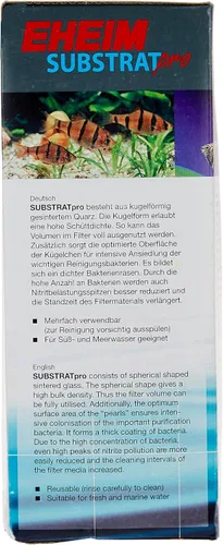Vista 2 de EHEIM Substrat Pro - Medios de filtro biológico (vidrio en forma de perla sinterizado) 2L