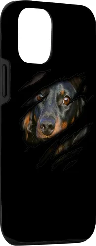 Vista 3 de Funda para perro con diseño de pedigrí para iPhone 14