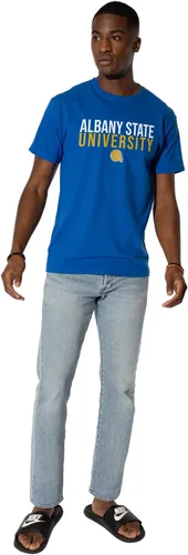 Vista 4 de Colección de camisetas para adultos apiladas colegiales 1 Universidad Estatal de Albany