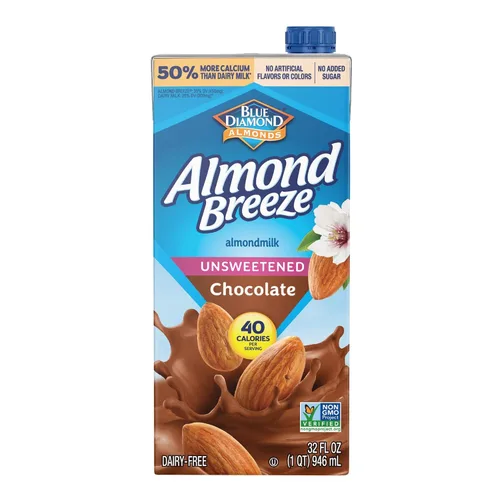 Vista 9 de Almond Breeze - Leche de almendras sin lácteos, original, 32 onzas líquidas