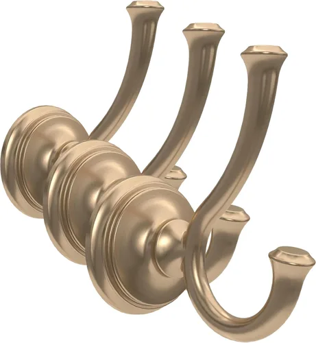 Vista 11 de Toallero de gancho doble "Cassidy" de Delta Faucet, 79735-CZ Bronce champán
