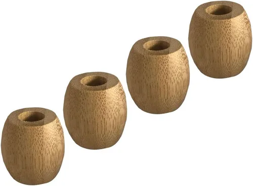 Vista 8 de Exceart - Soporte de bambú para cepillo de dientes, 4