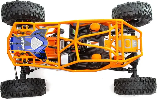 Vista 7 de Camión RC Axial 1/10 RBX10 Ryft 4WD Brushless Rock Bouncer RTR (Batería y Cargador No Incluidos), Naranja, AXI03005T1, Unisex Adulto