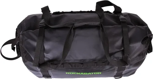 Vista 2 de Rockagator Bolsa de lona impermeable - Serie Mammoth - Roll Top Overland Storage, Negro