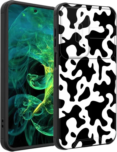 Vista 174 de Funda para Galaxy A16 5G con cubierta para cámara deslizante, resistente de doble capa, híbrida, a prueba de golpes, funda protectora resistente