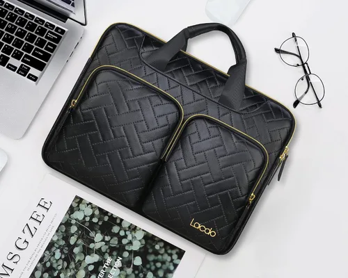 Vista 3 de Lacdo Bolsa de hombro protectora de 360° para MacBook Air M5 A3449 (2026), M4 A3240 2025, M3 A3113, M2 A2681, M1 A2337 A2179 A1932 MacBook Neo