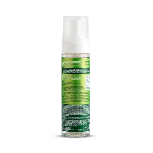 Vista 2 de ORS Set de envoltura de aceite de oliva Hold & Shine Mousse infundida con aceite de coco para un brillo reparador, 7 onzas