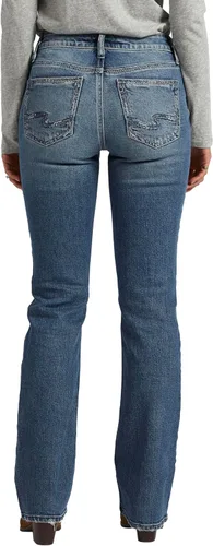 Vista 3 de Silver Jeans Co. Jeans Suki de tiro medio con corte de bota para mujer