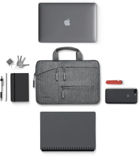 Vista 7 de Satechi Funda de transporte resistente al agua para laptop con bolsillos, para MacBook Pro M2/M1, MacBook Air M2/M1 y más 15 inch