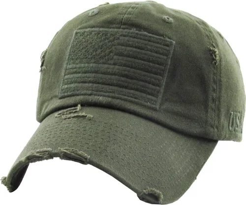 Vista 136 de KBETHOS Tactical Operator Collection USA Fishing Mesh Ballcap Flag Patch America Outdoors Trucker Baseball Cap