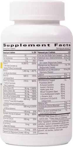 Vista 2 de Integrative Therapeutics K-PAX MitoNutrients, 120 Tabletas