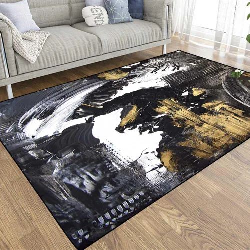 Vista 7 de EMMTEEY Alfombra de área de granja, alfombra de área de 2 x 3 pies para interiores y exteriores, para niños, niñas, alfombra de área que vuelan a
