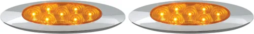 Vista 4 de GG Grand General 77845 Luz LED ámbar/ámbar (Ultra Thin Spyder Y2K 7, alto/bajo 3W)