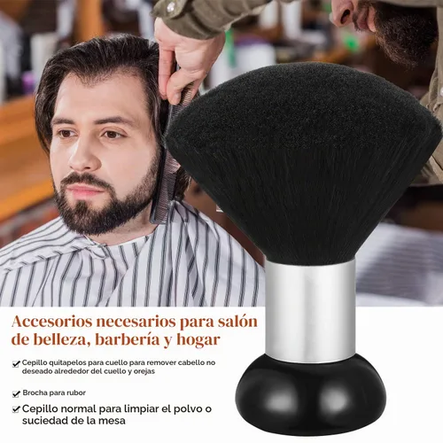 Vista 5 de Patelai Cepillo de plumero de cuello de peluquero de 3 piezas para cortar