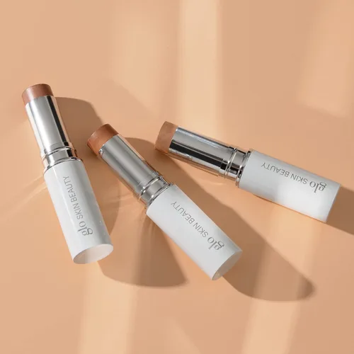 Vista 8 de Glo Skin Beauty Skin Glow Stick Resaltador (champán) - Alimentado por hidratadores, pigmentos minerales y mica para un brillo iluminado, resaltador