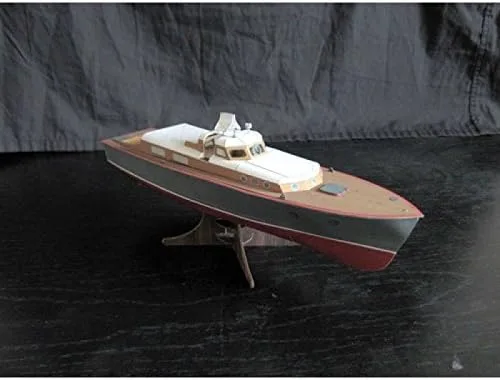 Vista 2 de OREL Modelo de papel KIT Servicio Tripulación Barco Proyecto 371 Almirante URSS 1950 1/50 137