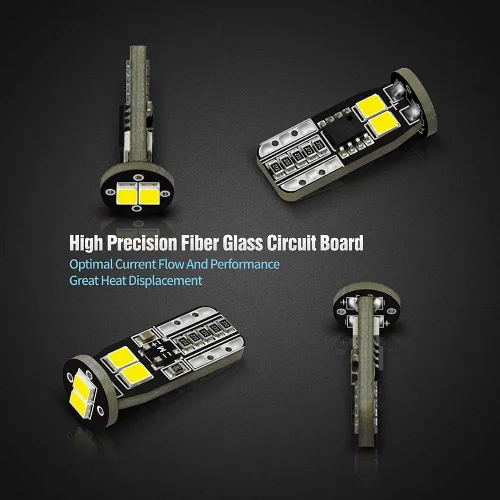 Vista 6 de SiriusLED Extremadamente brillante 5730 set de chips de bombillas LED para luces interiores de automóvil Placa de matrícula cúpula mapa lado