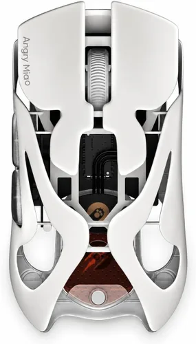 Vista 11 de AM Infinity Mouse .97 - Ratón inalámbrico para juegos de 1.66 oz, sensor Negro basalto