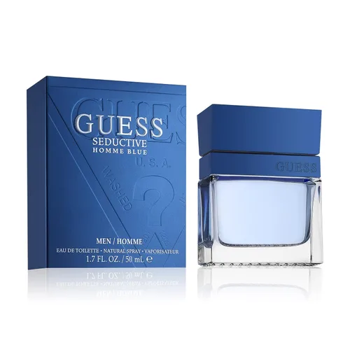 Vista 12 de GUESS Seductive Blue Eau de Toilette para hombre, 1 fl oz