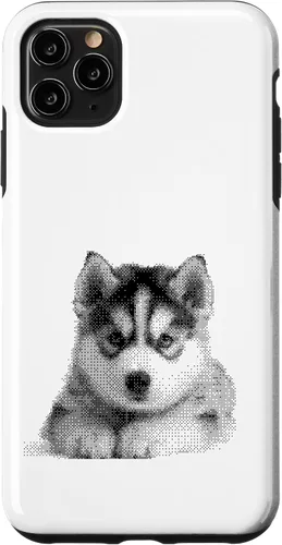 Vista 13 de Cute Siberian Husky for Dog Mom and Paw Parents Case for iPhone XR