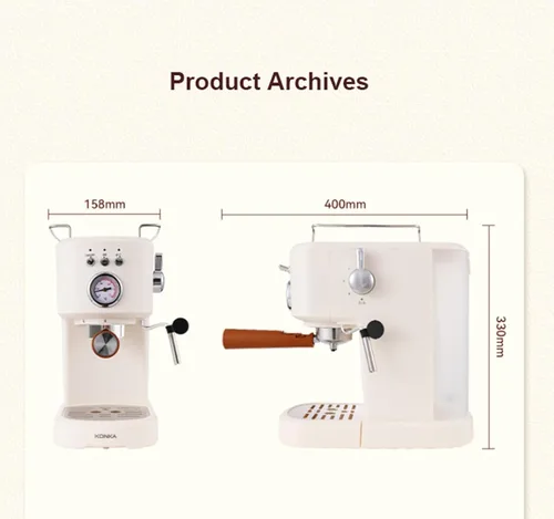 Vista 7 de Cafetera de espresso, capuchino y café con leche Máquina automática de café en cápsulas Espumador automático de leche Máquina de café espresso