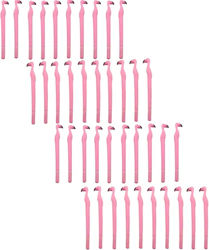 Vista 6 de 20 bolígrafos de gel de flamenco rosa, regalo único para mujeres, compañeros de trabajo y anfitrionas, bolígrafos de escritura elegantes