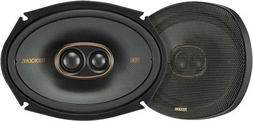 Vista 13 de KICKER 51KSC404 KS-Series Altavoces coaxiales de 4" con tweeters de 0.5", 4 ohmios, par