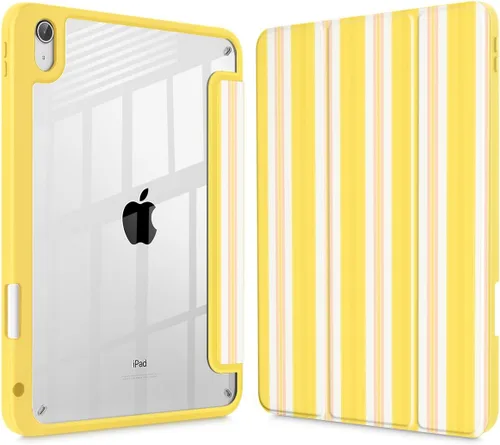 Vista 24 de Funda Mektron para iPad 2025 de 11 pulgadas (Chip A16) de 11ª generación, Compatible con iPad de 10ª generación de 10.9 pulgadas 2022, con soporte