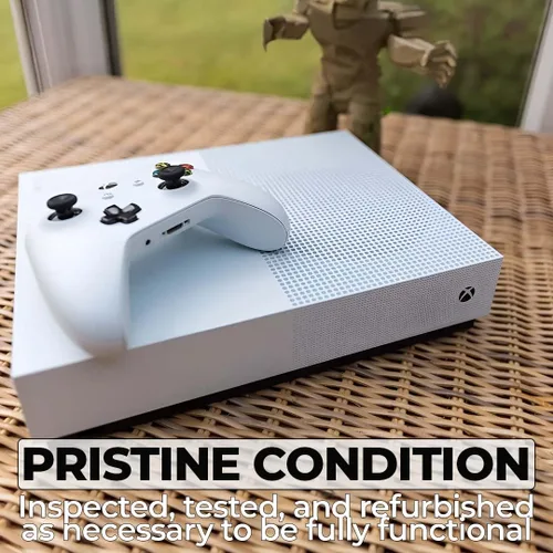 Vista 6 de Zeust Xbox One S 1TB All-Digital Edition Console Bundle - Includes the Xbox One Series S Console White, 1x Wireless Controller, and a Microfiber