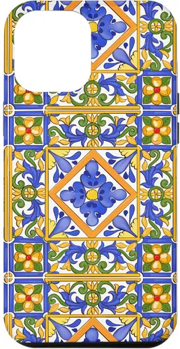 Vista 26 de Sicilian,Italian,Summer,Tiles,Mosaic,Majolica Art Case for iPhone 17